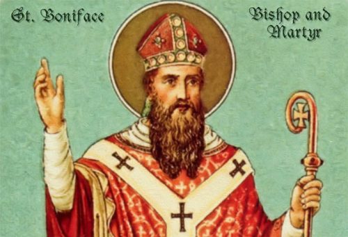 Santo Bonifacio, Obispo y Mártir
