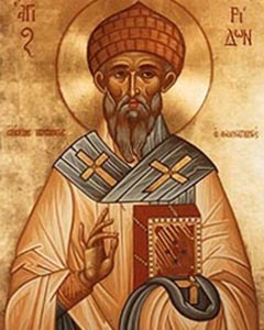 San Serapión el Escolástico, Obispo de Thmuis